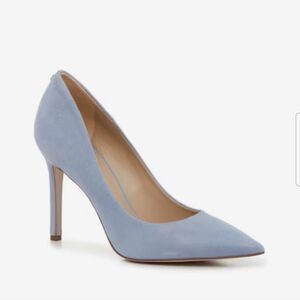 Sam Edelman Hazel Cerulean Blue Suede Pump
